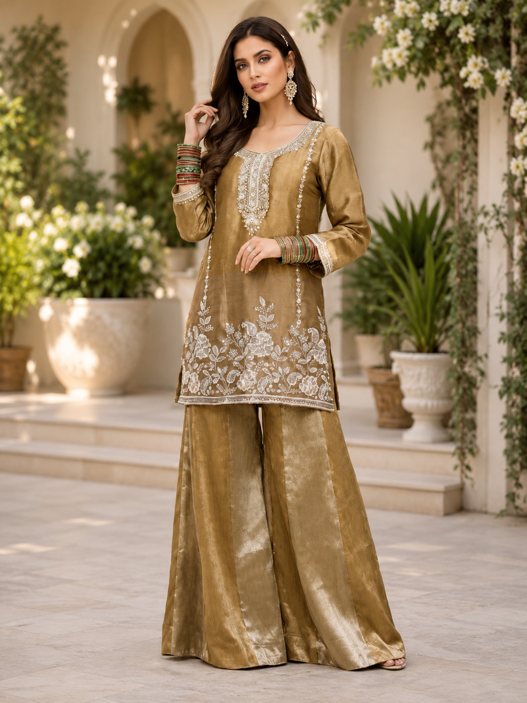 Elara Premium Palazzo Set