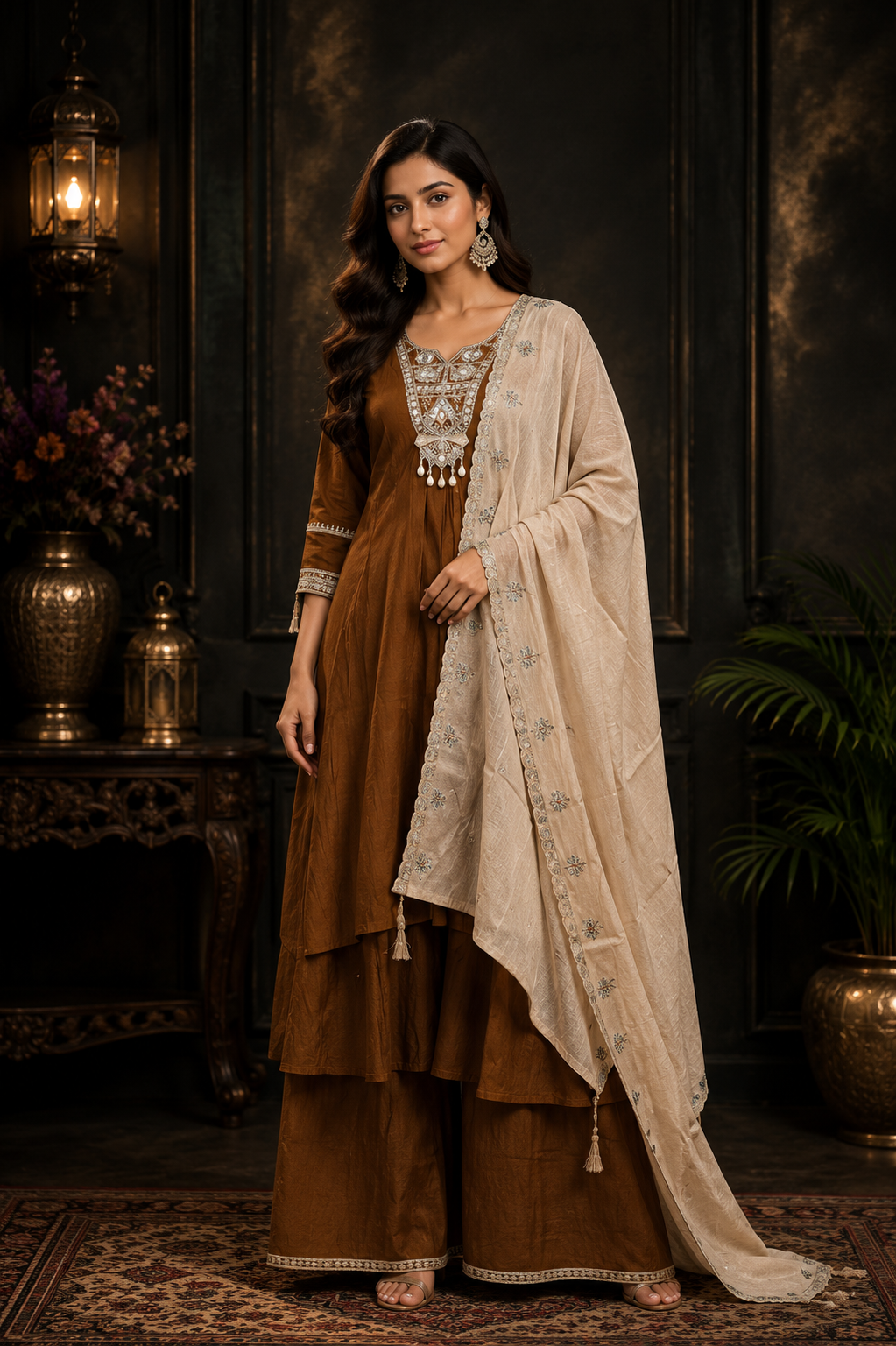 Premium Kurti Set with Dupatta