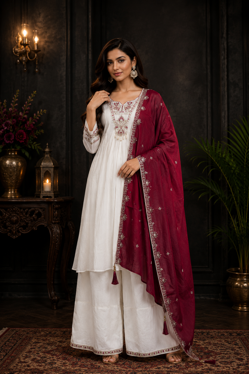 Premium Kurti Set with Dupatta